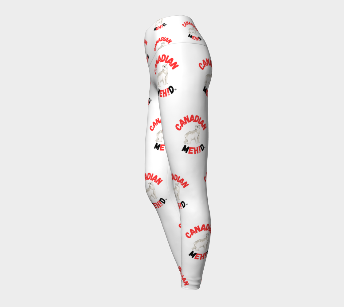 ALL OVER PRINT YOGA LEGGINGS - Polar Bear