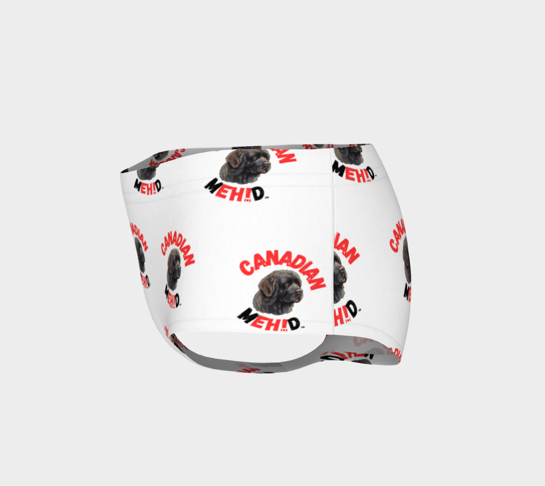 THE ALL OVER PRINT MINI SHORTS - Newfoundland dog