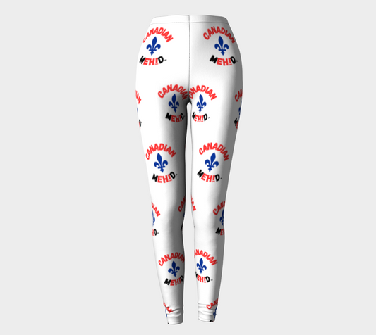 ALL OVER PRINT LEGGINGS - Fleur de lis