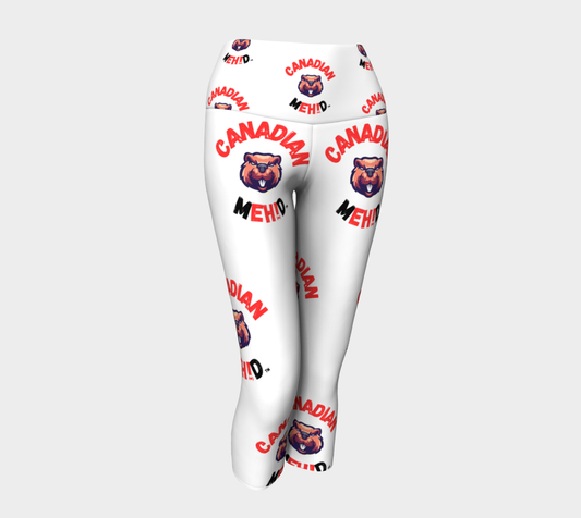 ALL OVER YOGA CAPRIS - Beaver