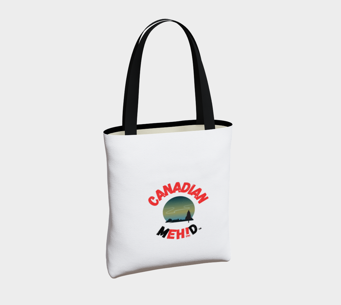 Market tote, poly canvas lined - Northern lights