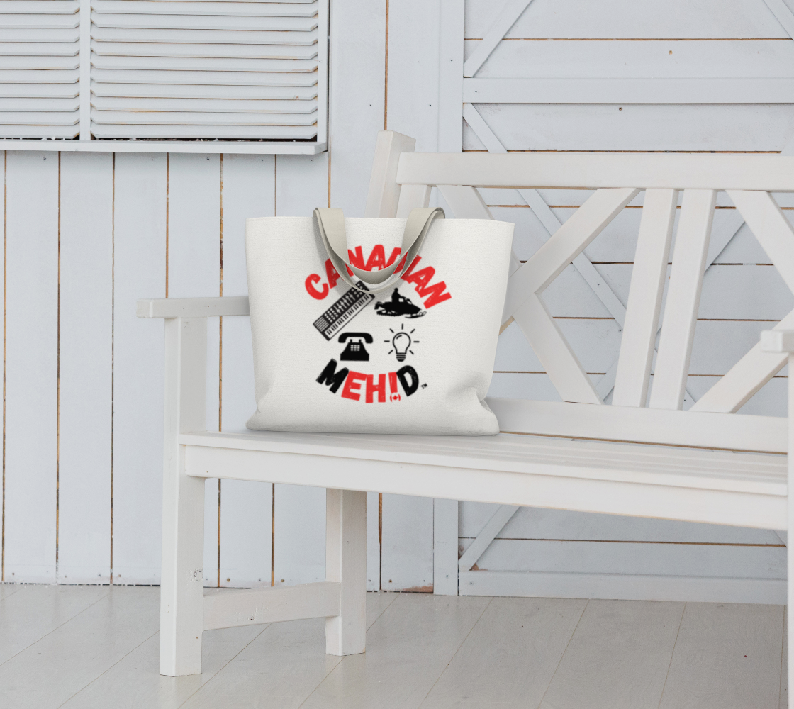 Large Basic tote, poly canvas lined - Multi