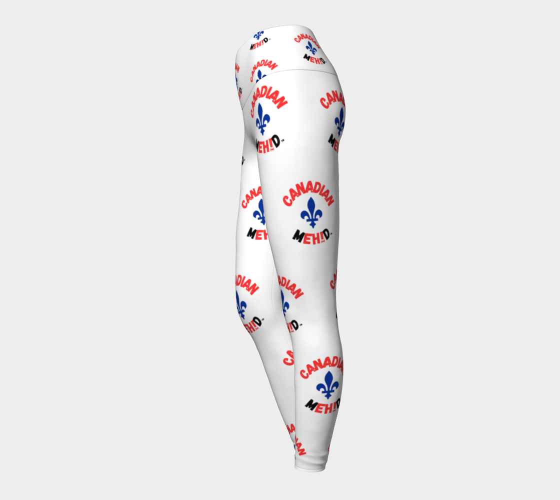 ALL OVER PRINT YOGA LEGGINGS - Fleur de lis