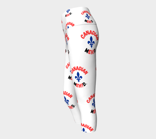 ALL OVER YOGA CAPRIS - Fleur de lis