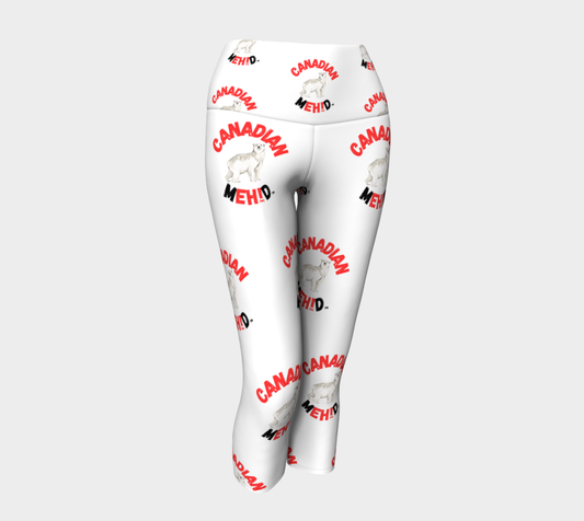 ALL OVER YOGA CAPRIS - Polar Bear