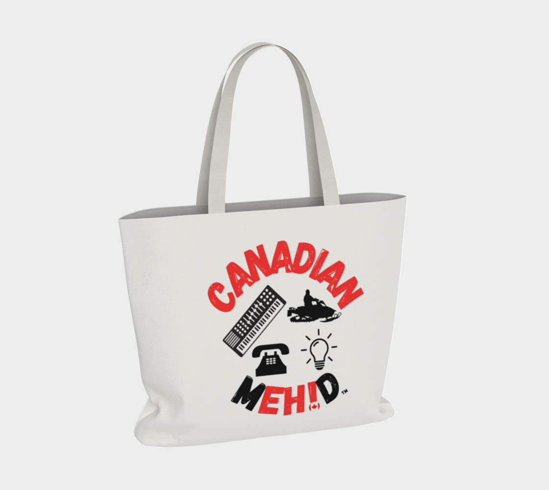 Large Basic tote, poly canvas lined - Multi