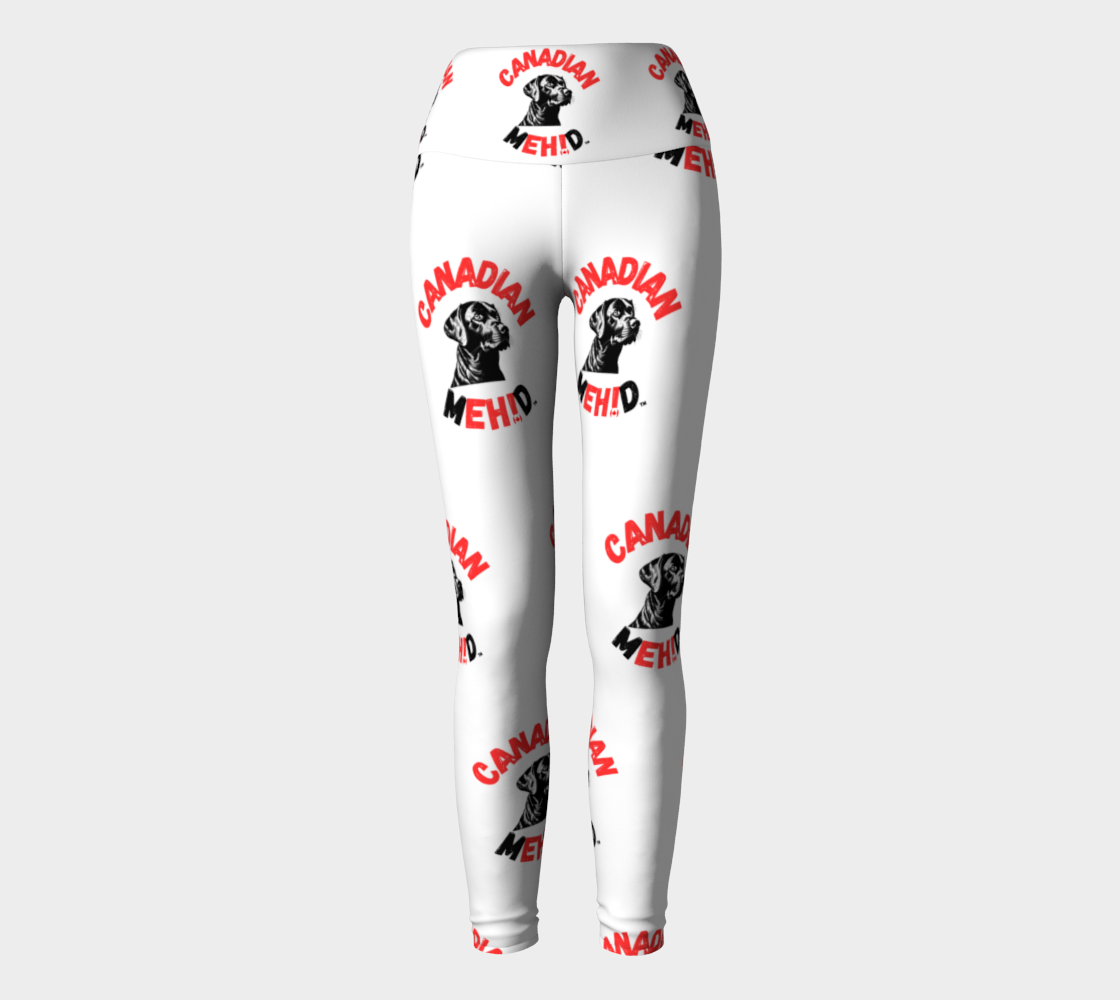 ALL OVER PRINT YOGA LEGGINGS - Labrador retriever