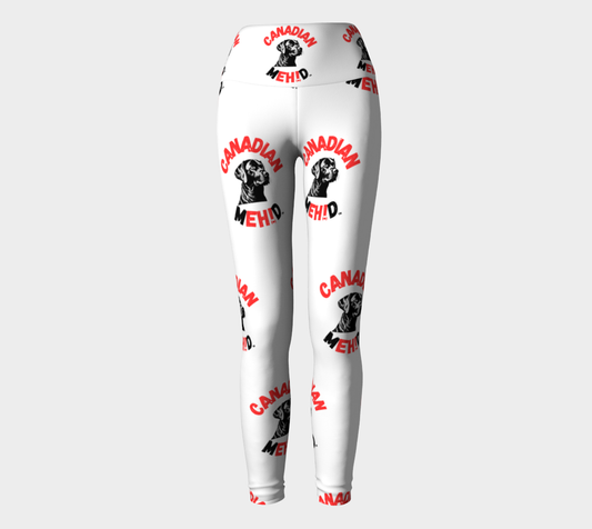 ALL OVER PRINT YOGA LEGGINGS - Labrador retriever