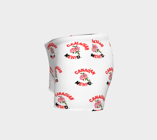 THE ALL OVER PRINT SHORTS - Alberta wild rose