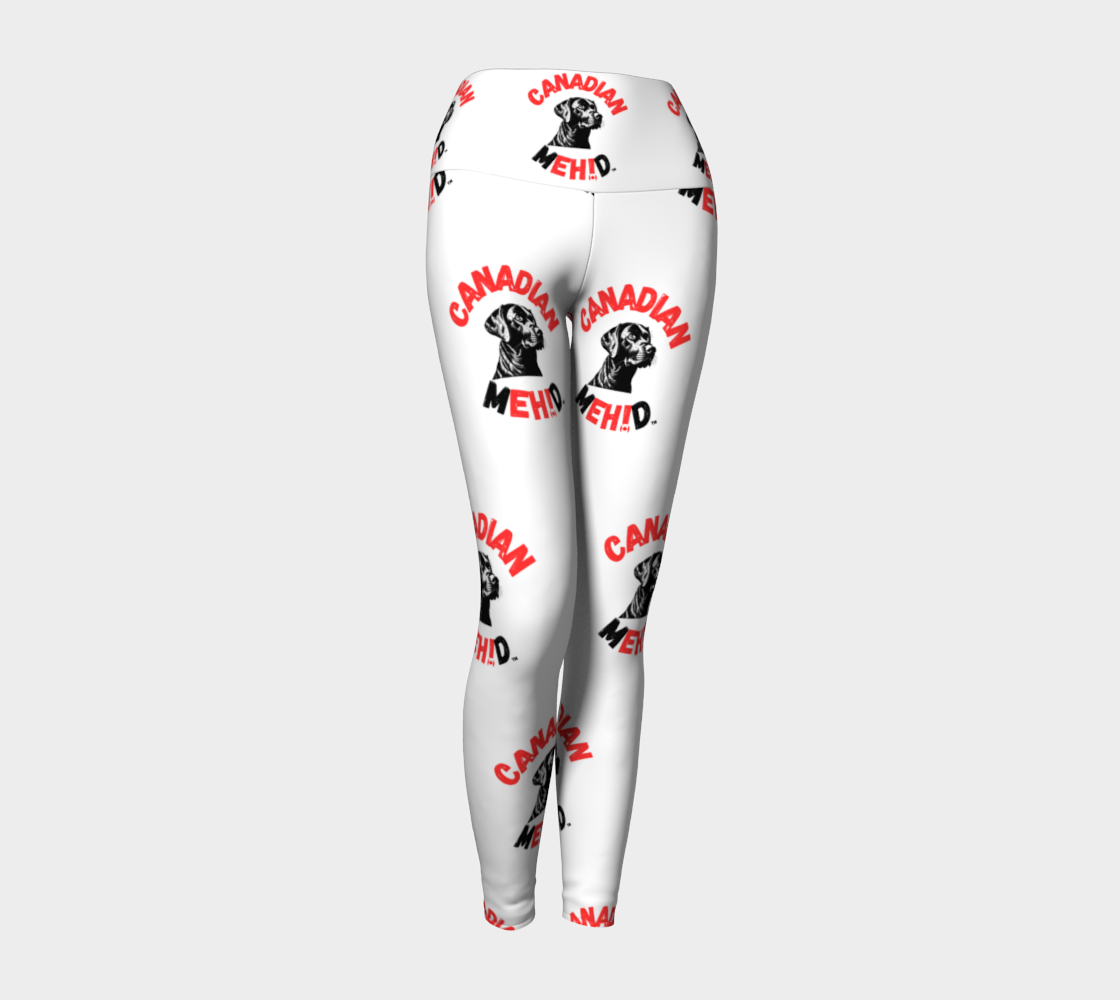 ALL OVER PRINT YOGA LEGGINGS - Labrador retriever