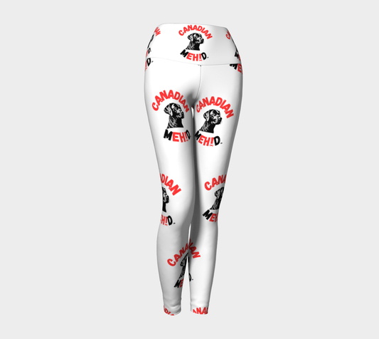 ALL OVER PRINT YOGA LEGGINGS - Labrador retriever