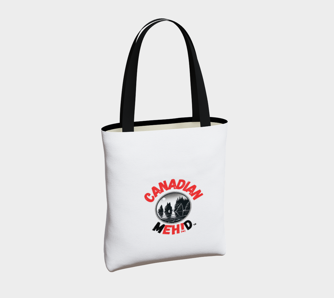 Market tote, poly canvas lined - Bay of Fundy