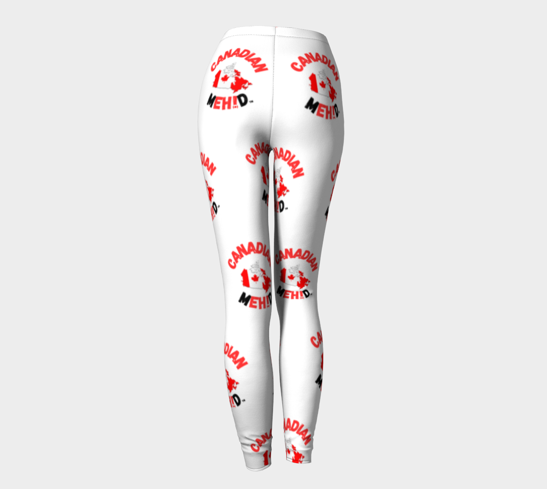 ALL OVER PRINT LEGGINGS - Canada map