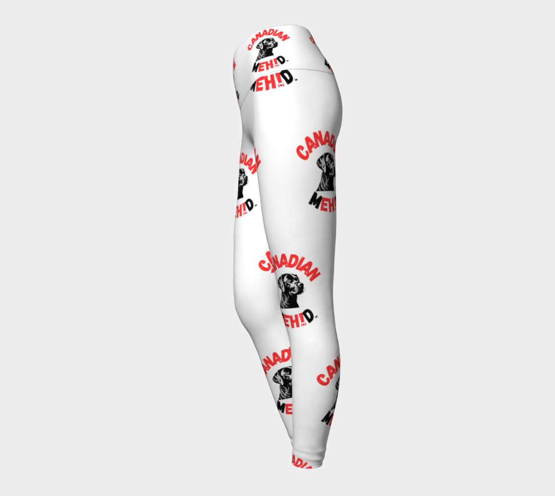 ALL OVER PRINT YOGA LEGGINGS - Labrador retriever