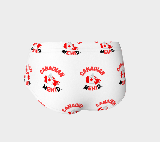 THE ALL OVER PRINT MINI SHORTS - Canada map